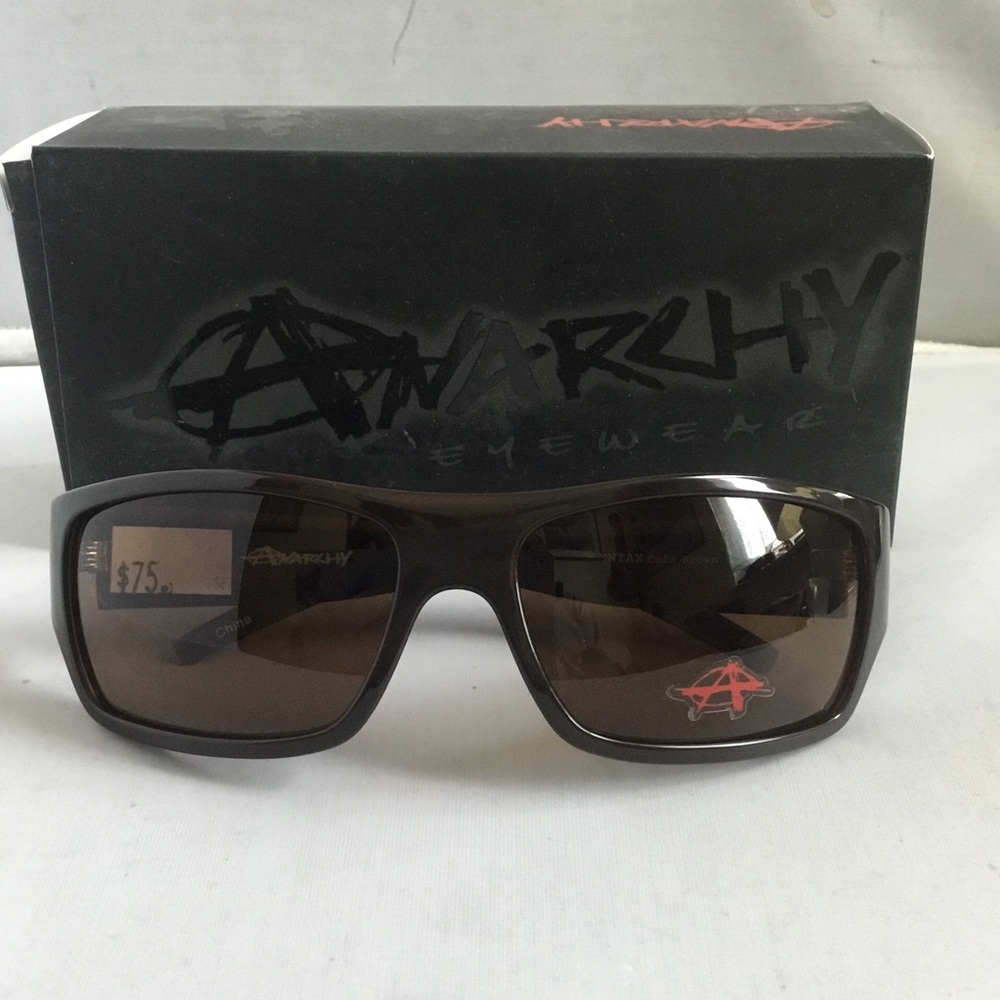 Men's Brown Polarized Sunglasses